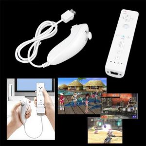 Lgking Supply Set Nunchuck Wiimote pour Wii