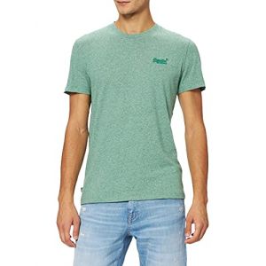 Superdry T-shirt à Manches Courtes Vintage Logo Embroidered S Bright Green Grit
