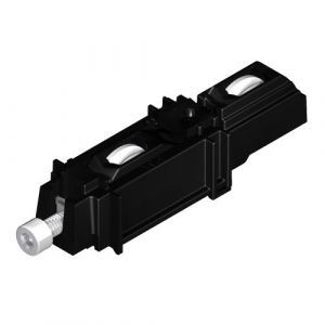 La Croisée DS Chariot double réglable matériau de synthèse galets pom 160 kg fixation automatique ref ds 4655-FA boîte de 25 pièces