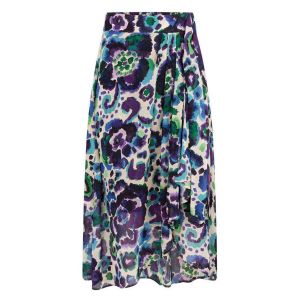 Morgan Jupe fluide imprim&eacute;e multicolore femme - Taille 44