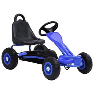 Kart à pédales avec pneus bleu 02_0005219