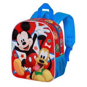 Karactermania Disney Mickey Mouse Star-Sac à dos 3D Elite, Multicolore, 25 x 30 cm, Capacité 7 L