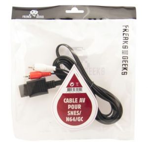 Image de Trade Invaders Cable Video Av Pour Snes/N64/Gc