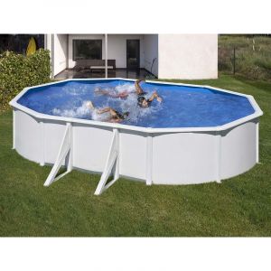 Image de Gre Piscine acier Wet ovale Dimension - 6,10 x 3,75 x h1,20m