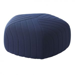 Image de Muuto Pouf Five petit Bleu foncé