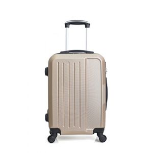 Hero VALISE CABINE - ABS – 55cm – 4 roues – VESUVIO – BEIGE