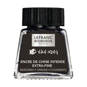 Image de Lefranc & bourgeois Encre de Chine Nan-King, 14 ml, noir - Lot de 6