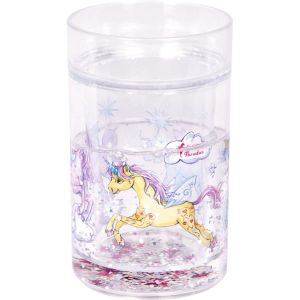 Coppenrath Gobelet Tasse en mélamine motif de Licorne - Rose