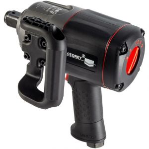 Cedrey Clé à chocs revolver 1" broche courte ultra-légère cd8515 8 et ≤ 16 m/s² 6.4 bar 5500 tr/min 1/2" 1 pièce(s) clé à chocs revolver 1" broche courte ult