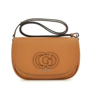 Guess Handtasche Calebra Conv XBody Flap Handtaschen 1 ct Hellbraun Damen (107.99 € / 1 ct)