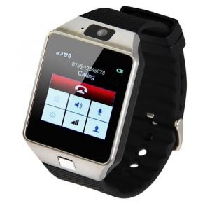 Bluetooth montre Smart Watch Phone DZ09 support de la carte SIM de TF Cam&eacute;ra HD Sync appel SMS pour Android Phone