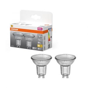 Osram BTE2 Spot PAR16 LED 36&deg; verre 2,6W=35 GU10 chaud