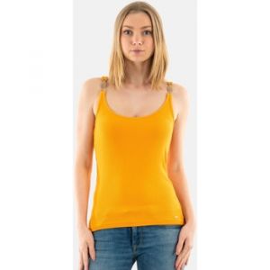 Morgan D&eacute;bardeur bretelles fines orange femme - Taille S