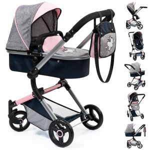 Bayer Design Poussette pour Poup&eacute;e 18427AA Neo Vario Convertible Pliable R&eacute;versible