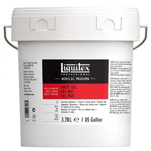 Liquitex Additif - M&eacute;dium Gel Mat Seau 3,78L