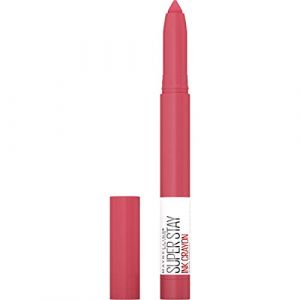 Maybelline SuperStay Ink Crayon Lipstick, Matte Longwear Lipstick Makeup, Change Is Good - 0.04 oz.