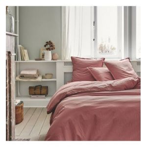 Essix ITC Housse de Couette, Coton, Rose Indien, 140x200 cm