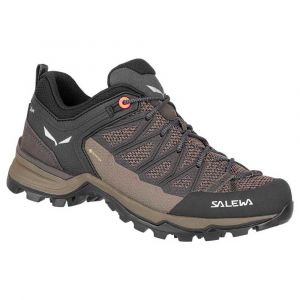 Salewa WS Mountain Trainer Lite Gore-TEX, Chaussures de Randonn&eacute;e Hautes Femme, Wallnut Fluo Coral, 40 EU
