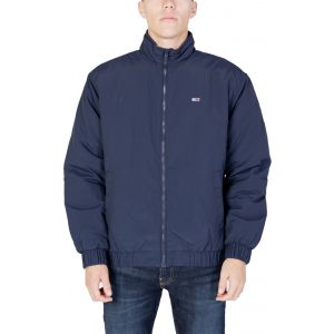 Tommy Hilfiger Veste courte droite zippée en nylon col montant