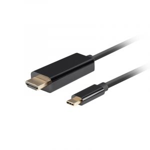 Câble USB Type-C Lanberg CA-CMHD-10CU-0030-BK 3m HDMI Macho-Macho