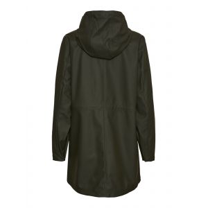 Vero Moda Veste imperméable manches longues à capuche Marron - Taille 34