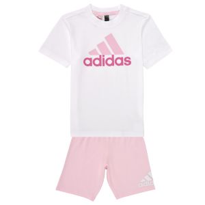 Adidas Ensemble T-shirt/Short Badge of Sport Enfant - White, White - Taille 5-6Y