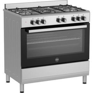 Bertazzoni Cuisiniere a gaz SEL925MX - 5 foyers - 3,6 Kwh - 90 cm - Inox
