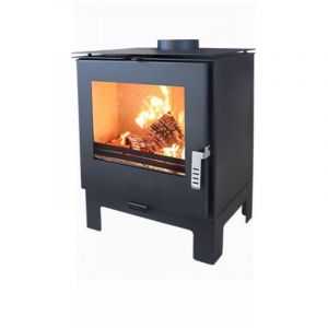 Verso Poêle à Bois Rheia L - 5 kW Compacte et Efficace pour des Espaces Chaleureux