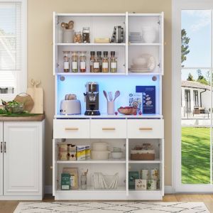 Lit mezzanine 90x200 cm, lit enfant avec &eacute;tag&egrave;res, &eacute;chelle de rangement et espace onverte sousle lit, en m&eacute;tal, noir, sans matelas