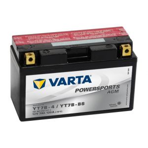 Image de Varta Batterie Moto YT7B-4, YT7B-BS 12V 7AH 120A