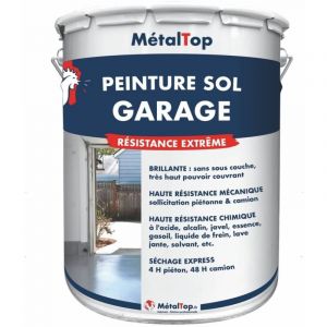 Image de Peinture Sol Garage - Jaune sable - RAL 1002 - Pot 1L