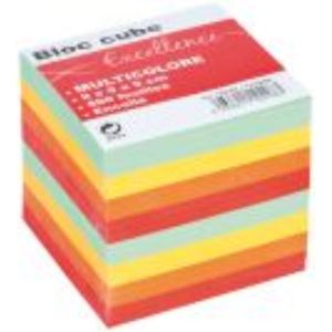 Image de Majuscule Bloc-notes Cube 500 feuilles (9x9x7,5 cm)