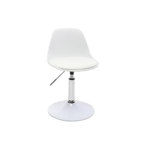 Image de Miliboo Chaise de bureau design enfant blanche STEEVY