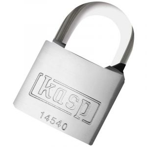 Image de Kasp K14540A1 Cadenas 40 mm fermeture universelle acier inoxydable avec serrure à clé