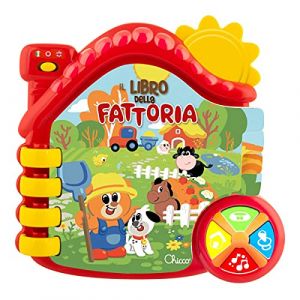 Chicco Livre de ferme bilingue, multicolore, 10514 [édition espagnol-anglais]