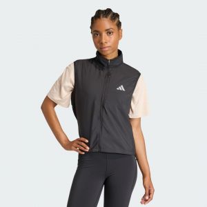 Adidas Run Essential Vest Gilets de course Femmes-noir, Taille XS