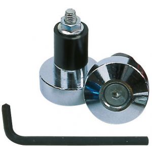 Oxford Bar Ends 1 Poids fin de bar Argent