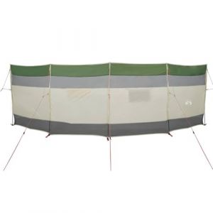 VidaXL Brise-vent de camping vert 510x153 cm imperméable, brise-vent de plage, brise-vent de camping-car, brise-vent de 4009648
