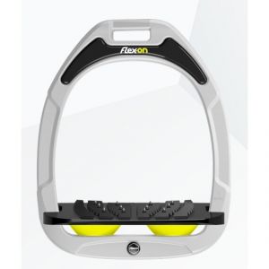 Étriers Incliné Ultra Grip Blanc/Noir/Jaune Flex-On Green Composite