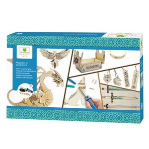 Sycomore Coffret maquettes et pyrogravure celtique