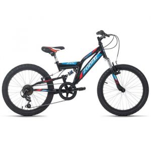 KS Cycling Vtt enfant tout suspendu 20 zodiac noir rouge tc 31 cm