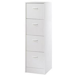 Classeurs à tiroirs dossiers suspendus hauteur 140 cm - blanc