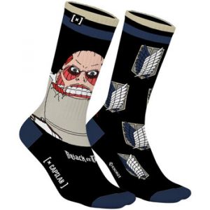 Attack On Titan - Titan - Chaussettes - multicolore - EU 39-42 - 68 % coton, 30 % polyester, 2 % élasthanne,Coton
