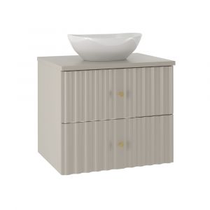 Meuble simple vasque 60cm Izae Cachemire