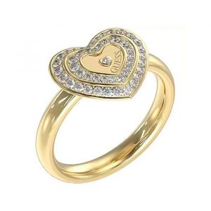 Guess Anneau Acier Dor&eacute; Femme