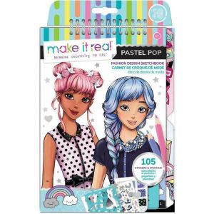 Make It Real Carnet de croquis - Pastel Pop!