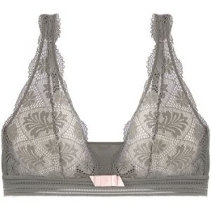 Pomm'Poire Triangles / Sans armatures Bralette kaki Love Power - Couleur 85A,85B - Taille multicolor