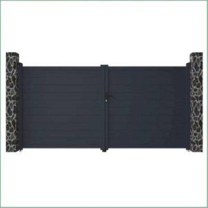 Portail alu battant 350x173 MICHIGAN - GREEN & GROW