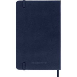 Moleskine Daily Planner, Agenda Journalier 12 Mois 2025, Couverture Rigide et Fermeture Élastique, Couleur Bleu Saphir, Format Pocket 9x14 cm