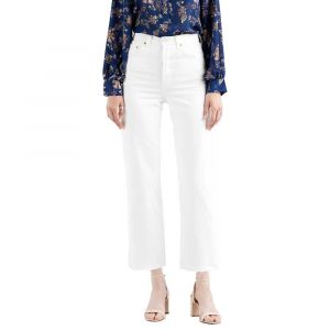 Levi's Ribcage Straight Ankle, taille 28/29, femme, blanc